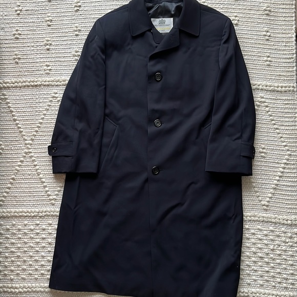 Aquascutum of London Navy Coat - Picture 7 of 13
